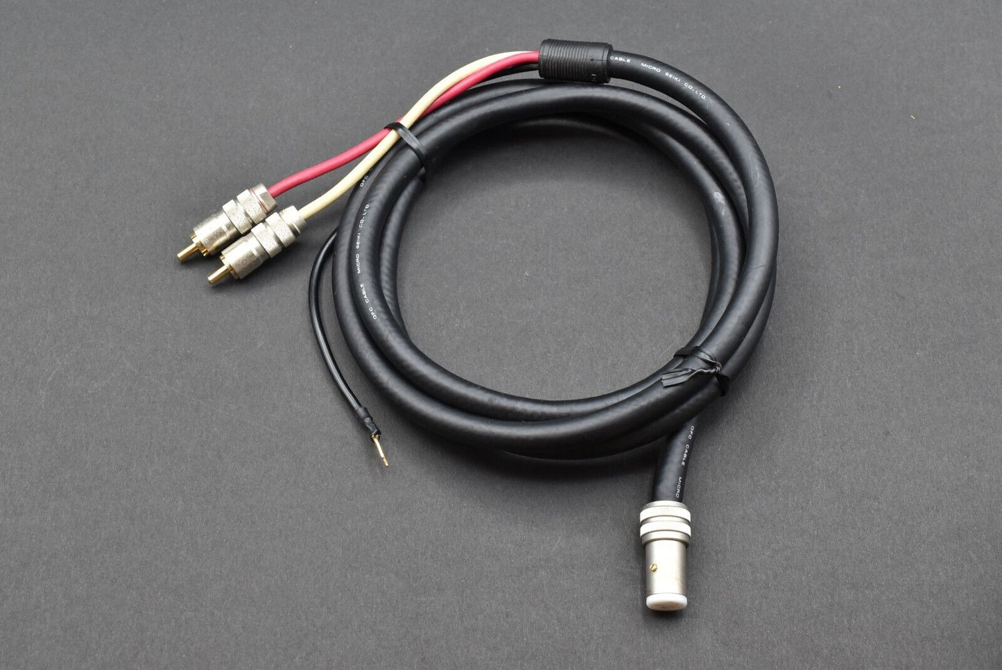 MICRO MLC-282 Tonearm arm 5pin OFC Phono Cord Cable MAX-282 / 03