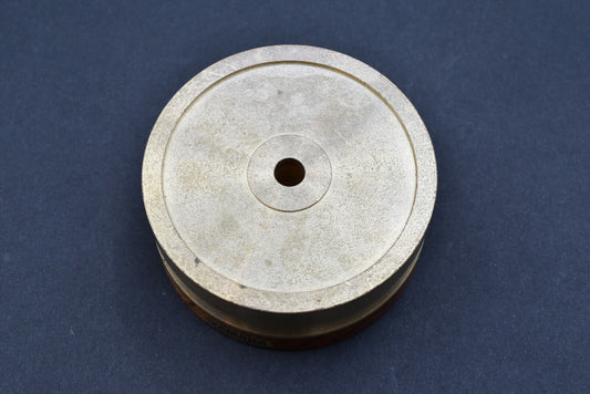 Yamaha YAMAHA YDS-3 Recorder Disc Stabilizer Made by Brass and Wood / 680g – phono tonearm cable – audiophile-grade replacement cord for clear analog sound