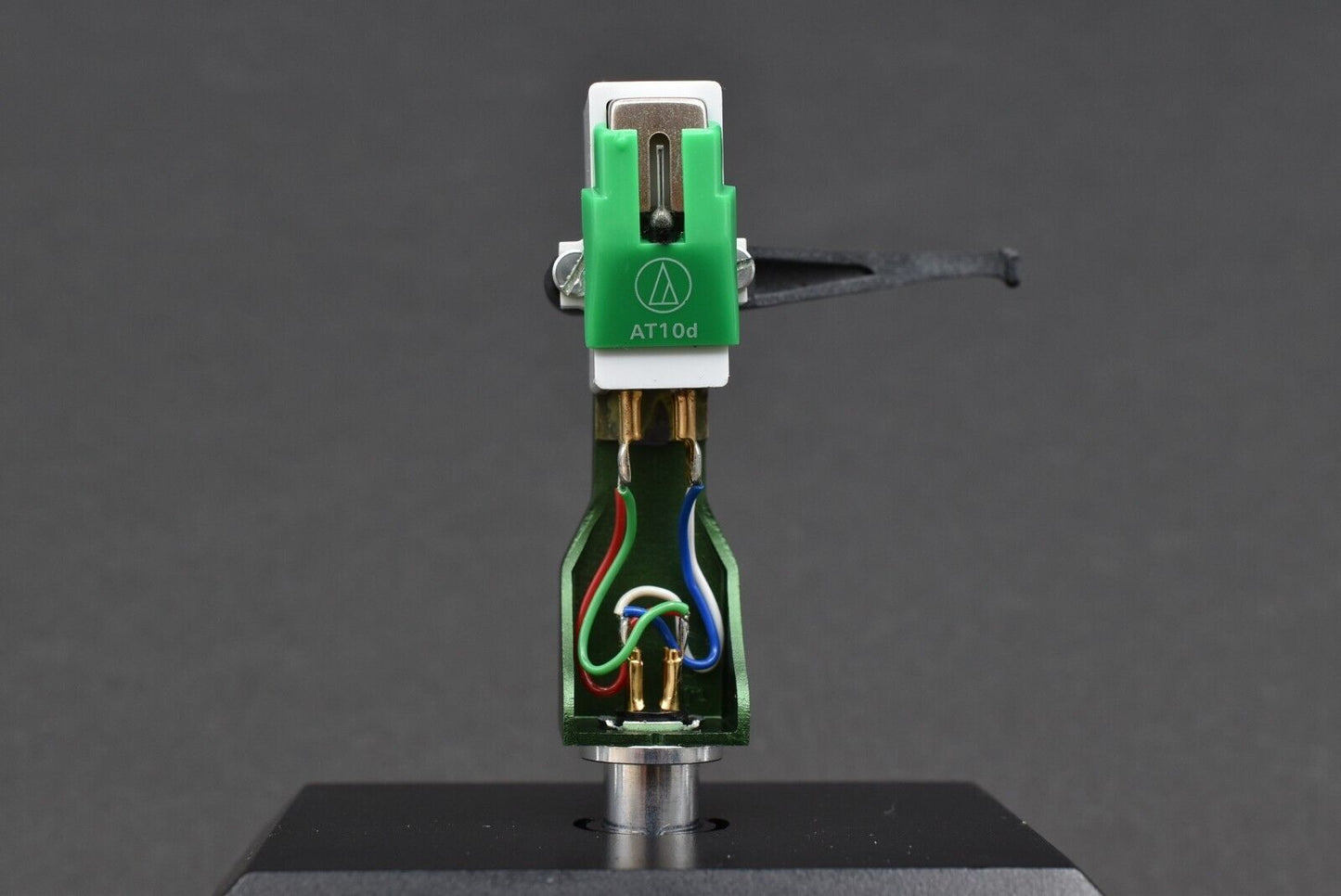 Audio Technica D-7 Green Headshell with AT10d MM Cartridge