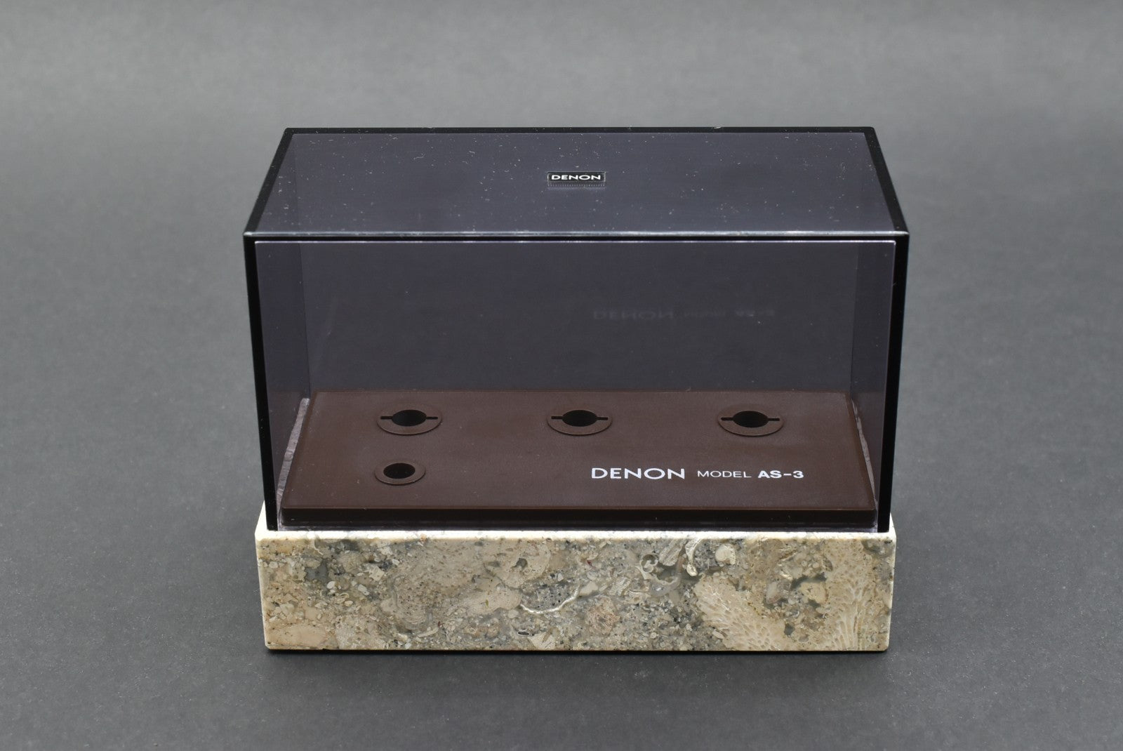 DENON AS-3 Cartridge Keeper Case Box Holder.