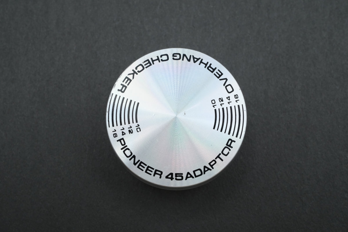 Pioneer 45 RPM Adapter / Overhang Checker