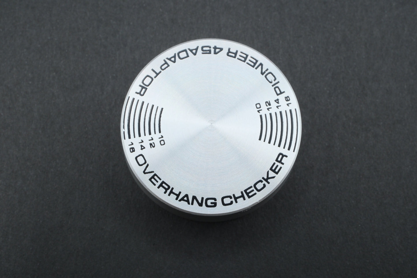 Pioneer 45 RPM Adapter / Overhang Checker【Ships from US🇺🇸】