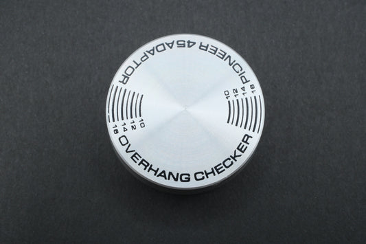 Pioneer 45 RPM Adapter / Overhang Checker【Ships from US🇺🇸】