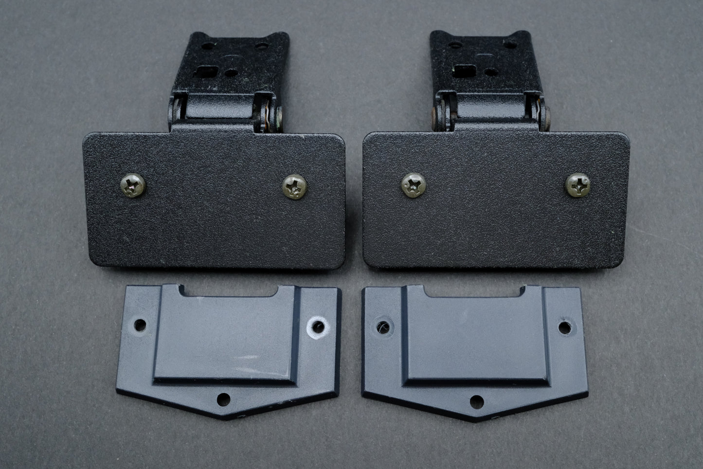 JVC Victor QL-Y5 / QL-Y7 / QL-Y55F / QL-A75 / QL-A95 Dust Cover Hinge Brackets – Pair