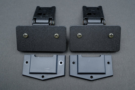 JVC Victor QL-Y5 / QL-Y7 / QL-Y55F / QL-A75 / QL-A95 Dust Cover Hinge Brackets – Pair