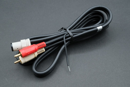 Sony 5-Pin Tonearm Phono Cable DIN to RCA