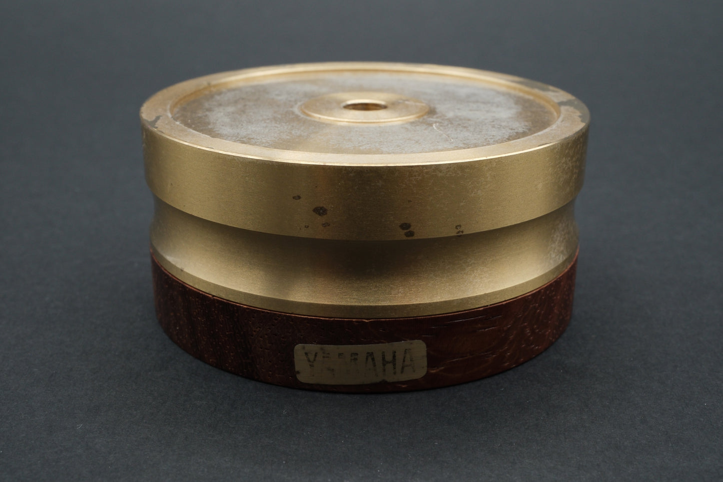 Yamaha YDS-3 Record Stabilizer – Brass & Wood Construction / 680g (03)