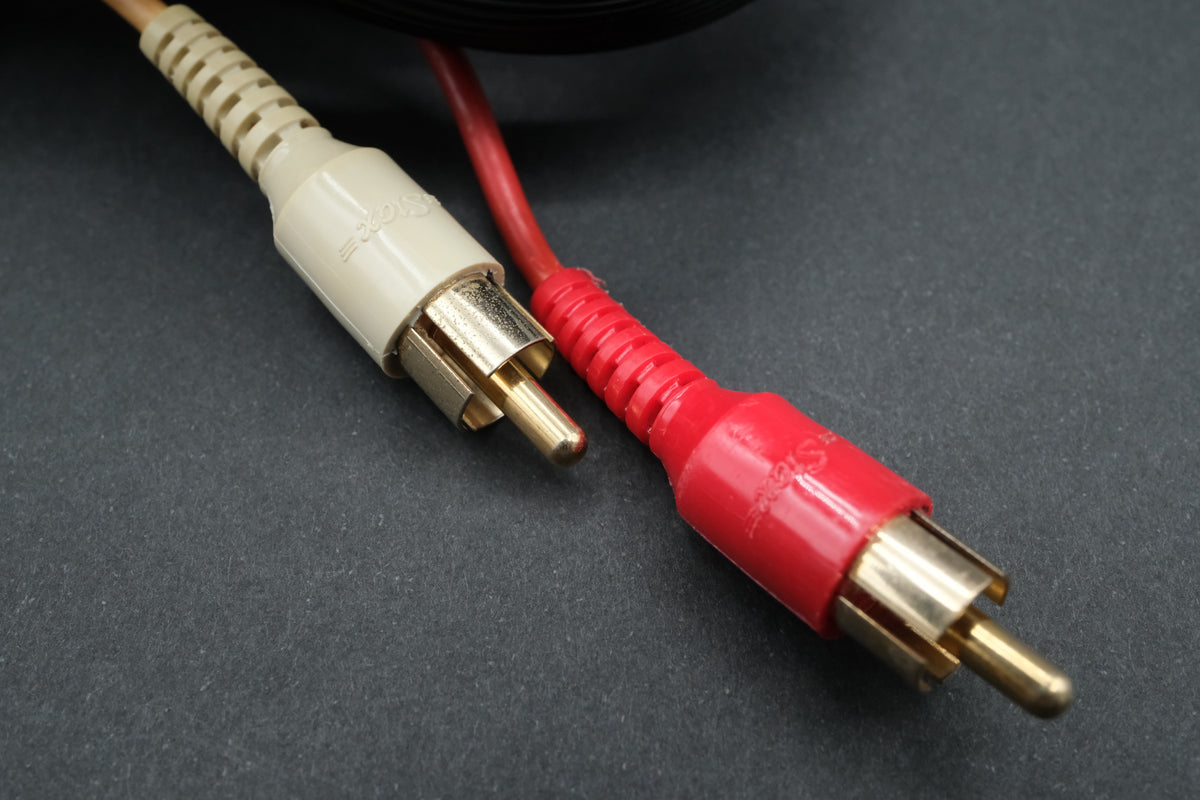 Stax Original 5-Pin Tonearm Phono Cable DIN to RCA