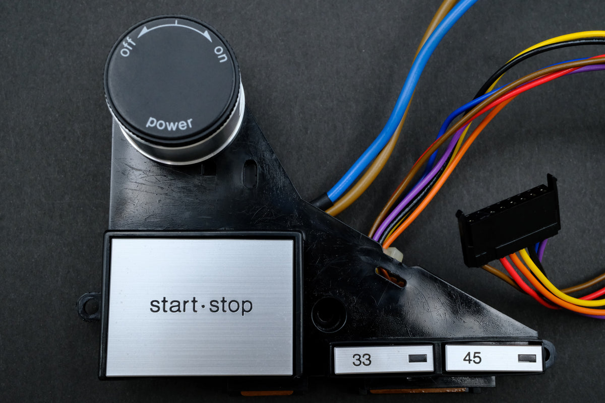Technics SL-1200MK2 / SL-1200MK3 Power On/Off, Start/Stop & RPM Selector Assembly【Ships from US🇺🇸】