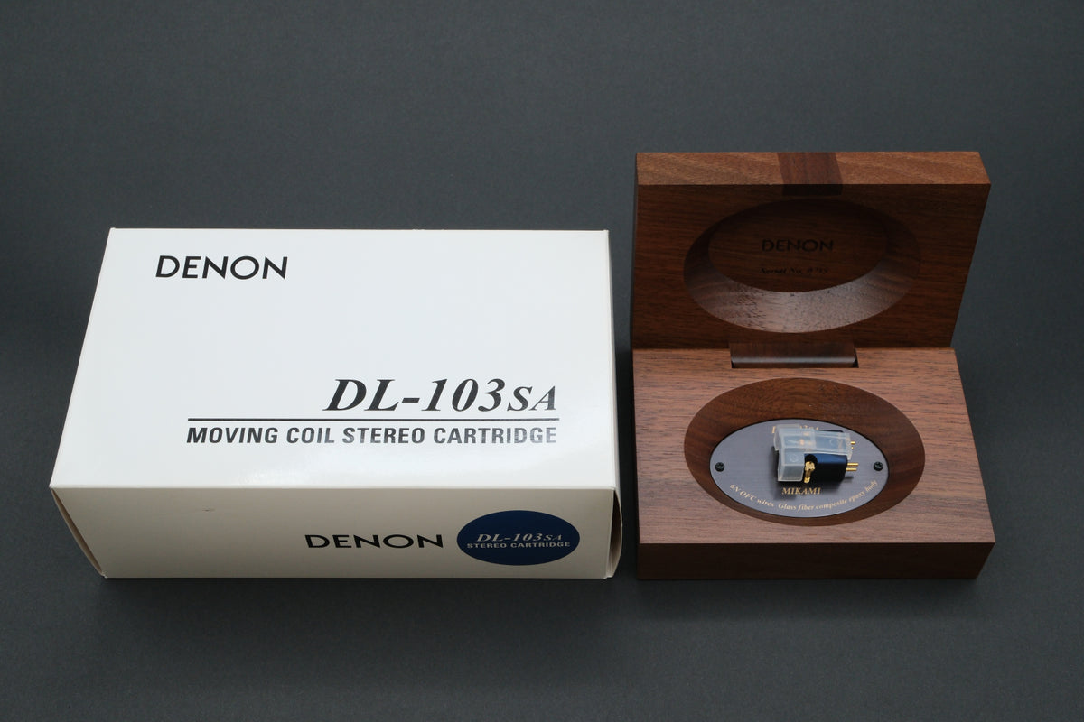 Denon DL-103SA MC Cartridge - Limited Edition / 6N Copper Coil - New & Unused