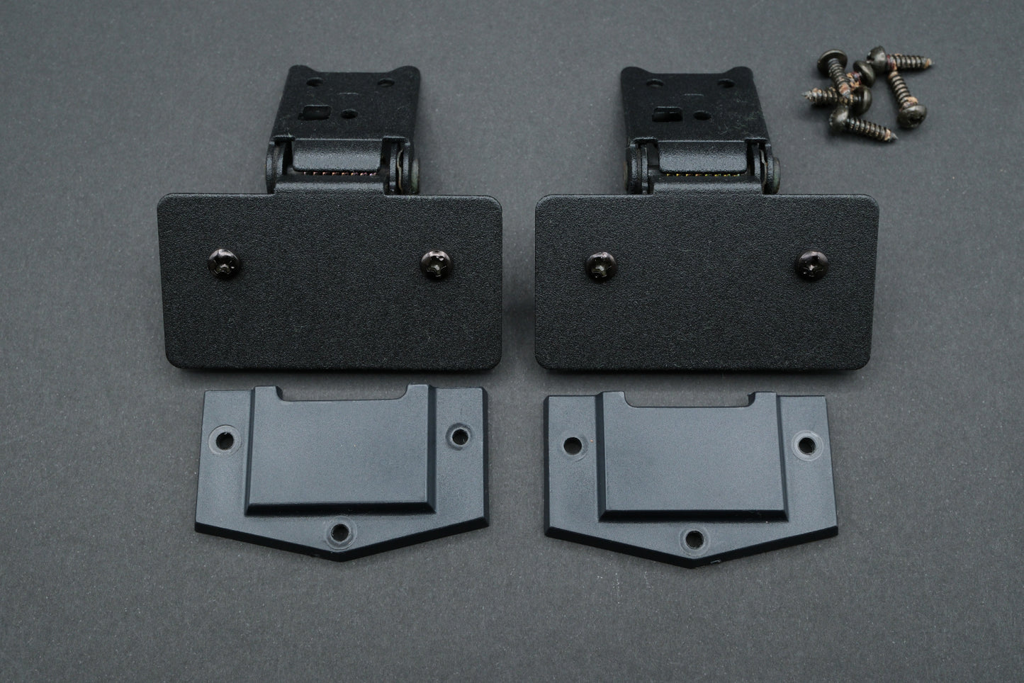 JVC Victor QL-Y5 / QL-Y7 / QL-Y55F / QL-A75 / QL-A95 Dust Cover Hinge Brackets – Pair【Ships from US🇺🇸】