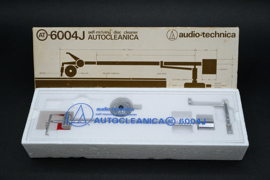 Audio Technica AT-6004J AUTOCLEANICA Automatic Self-Moving Record Disc Cleaner