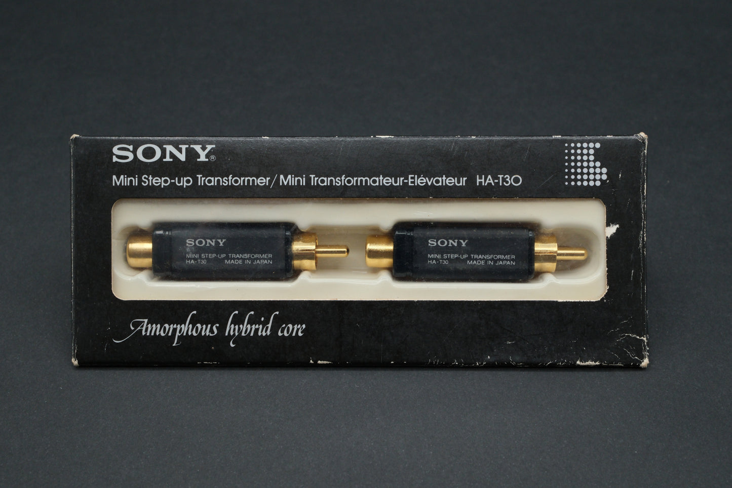 Sony HA-T30 Mini MC Step-Up Transformer – Amorphous Hybrid Core