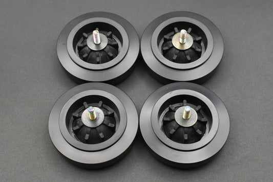 Denon DP-57 DP-59 DP-60 DP-62 DP-67 Turntable Insulator Feet (Set of 4)