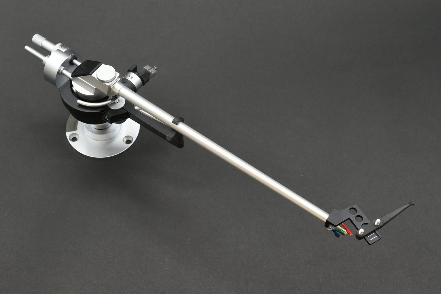 Audio-Technica AT-1100 Straight Tonearm with ASP-1 Base – Pure Silver Lead Wires