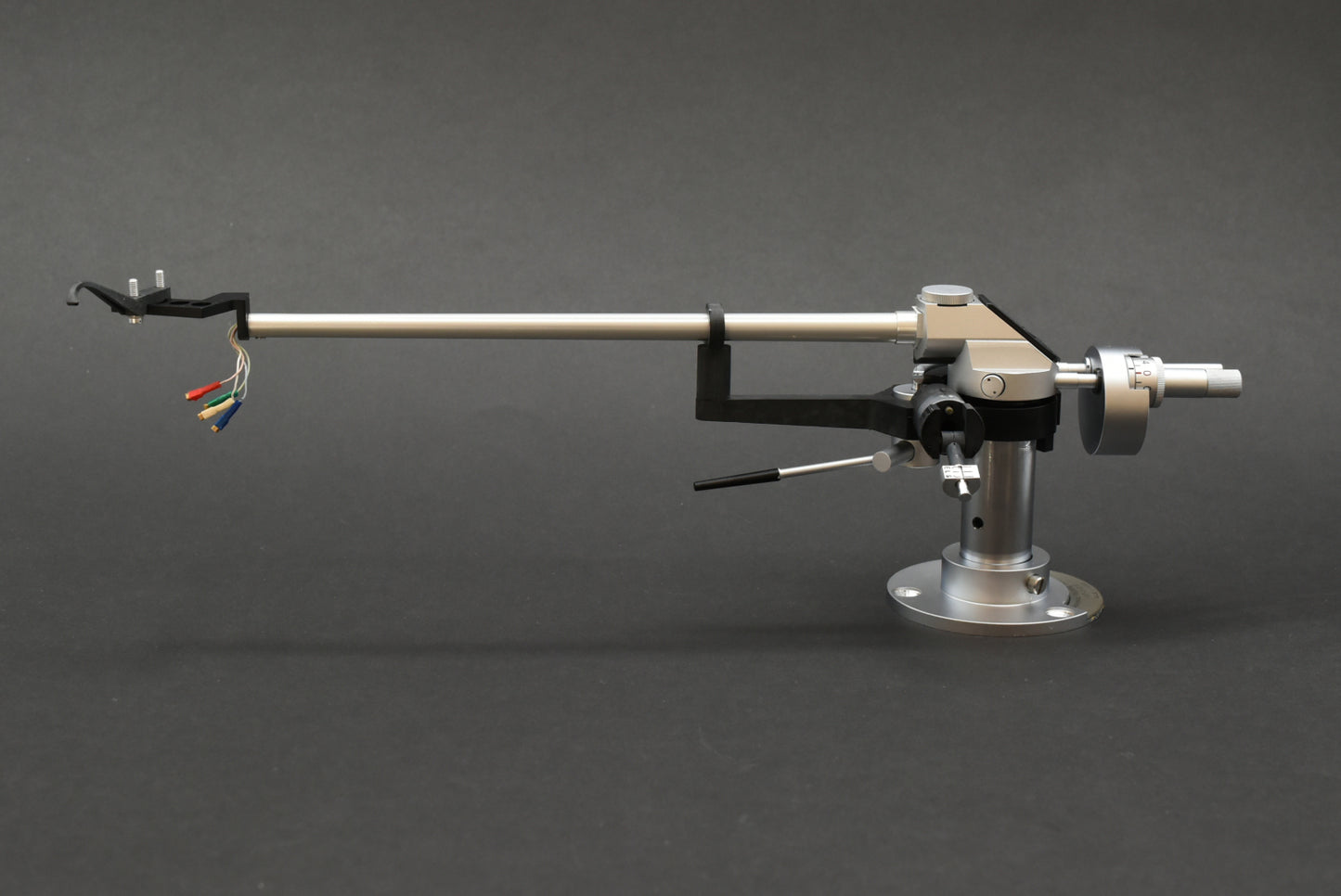 Audio-Technica AT-1100 Straight Tonearm with ASP-1 Base – Pure Silver Lead Wires