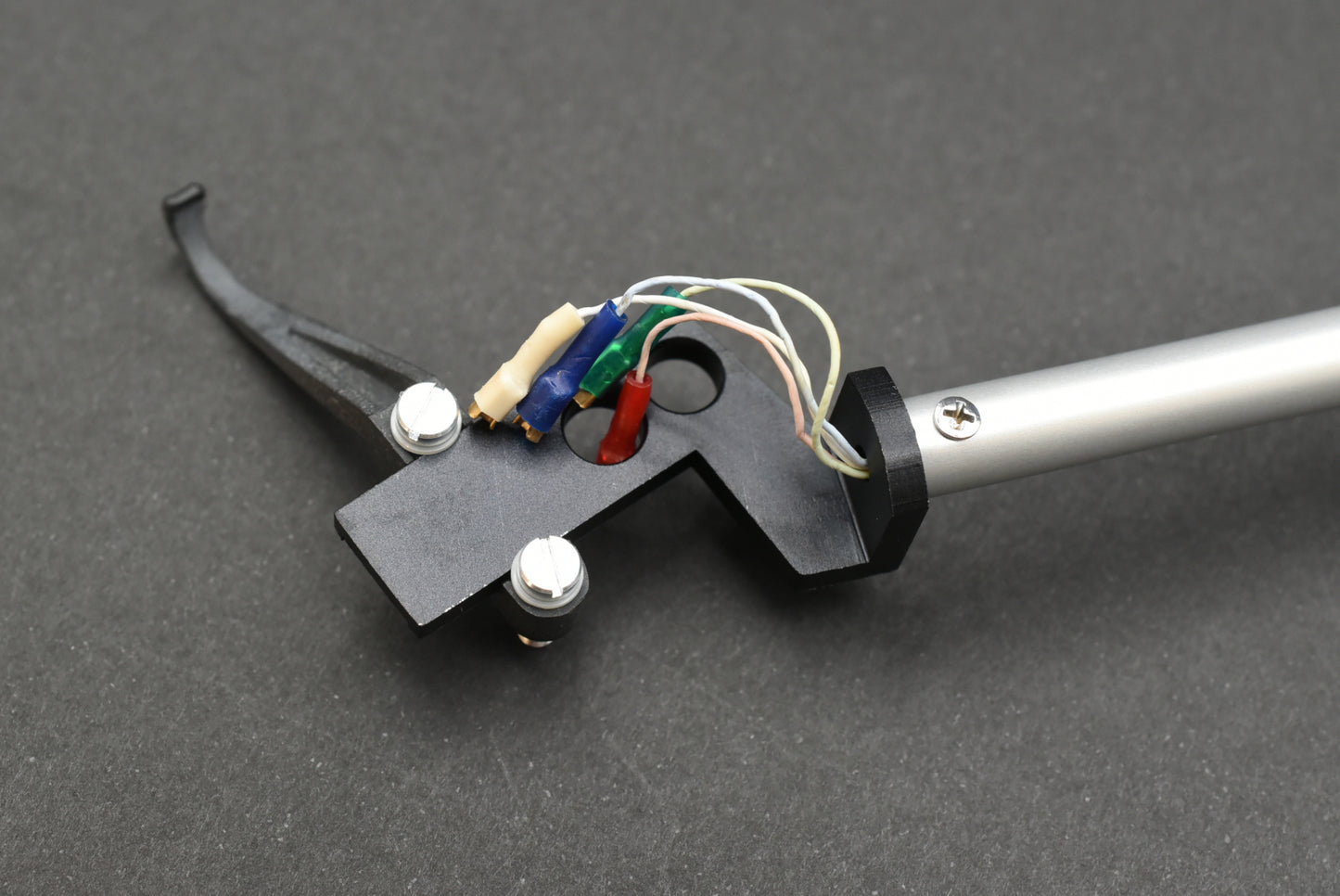 Audio-Technica AT-1100 Straight Tonearm with ASP-1 Base – Pure Silver Lead Wires