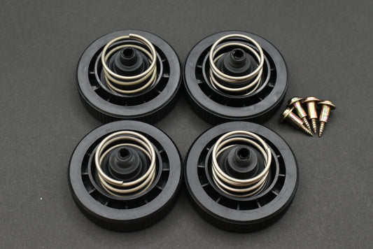 Technics insulator feet (4pcs) SL-D1 D2 D3 D33 Q2 Q3 Q33 Q22 (01)