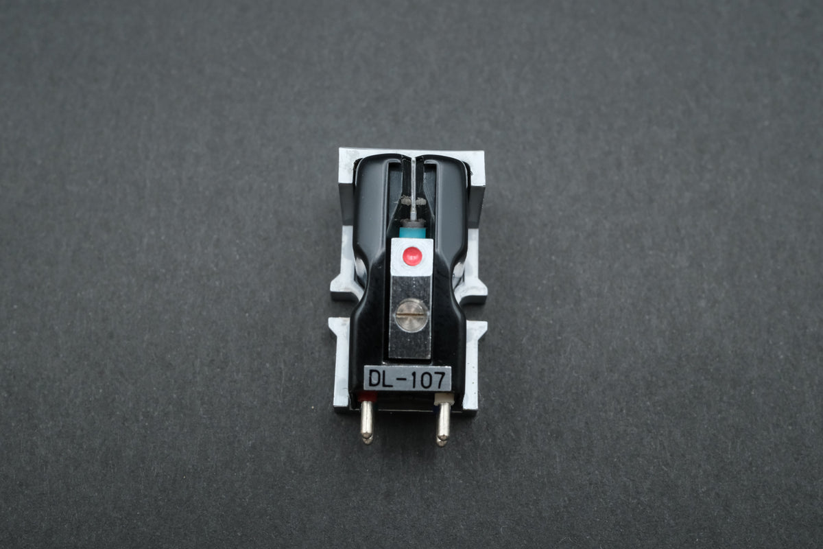 Denon DL-107 MM Cartridge – Silver Frame