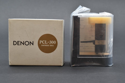 Denon NOS! DENON PCL-300 Headshell Shell / 14.0g **Genuine 6N Wire** – turntable headshell – precision mounting accessory for cartridges