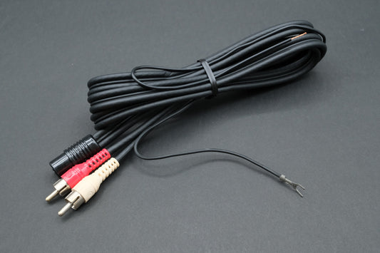 Pioneer Original 5-Pin Tonearm Phono Cable DIN to RCA