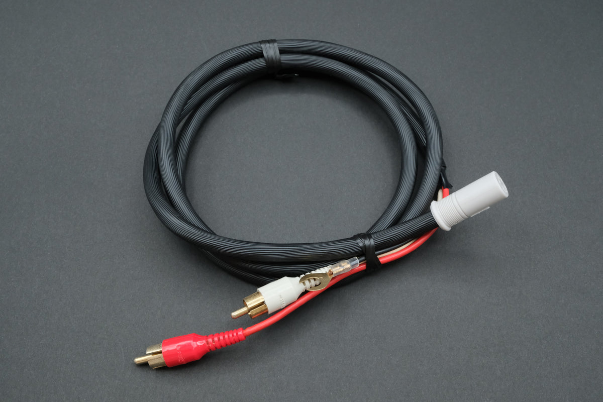 Stax Original 5-Pin Tonearm Phono Cable DIN to RCA