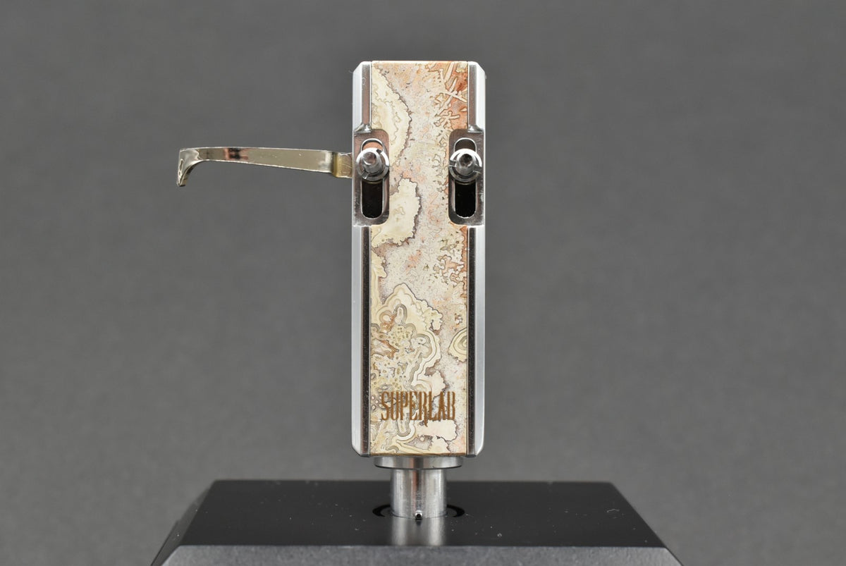 SUPERLAB HS-1G Headshell – 12.7g (Natural Stone Plate: Lace Agate)