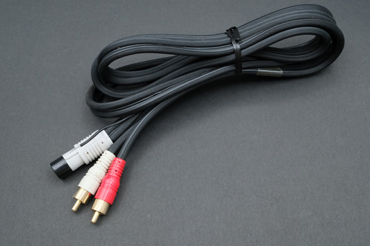 Vintage 5-Pin Tonearm Phono Cable DIN to RCA【Ships from US🇺🇸】