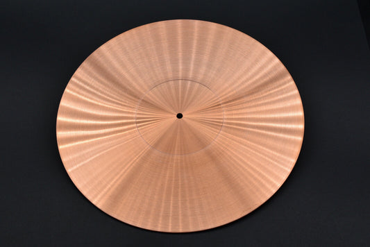 **it has a small warp** MICRO CU-180 Copper Turntable Mat Sheet / MICRO SEIKI