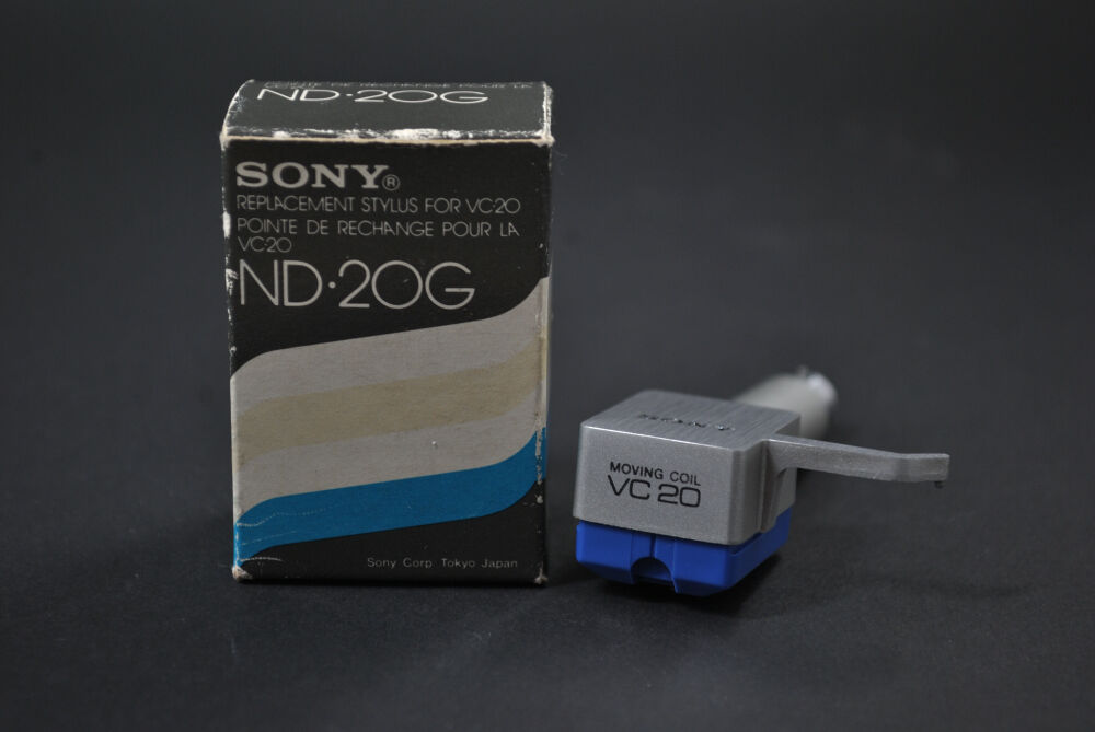SONY VC-20 High-End MC Cartridge with NOS, ND-20G Original Stylus Needle !!