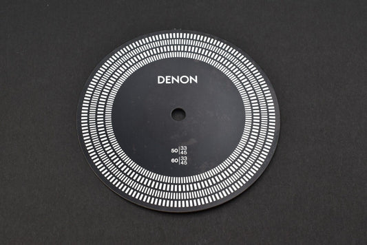 DENON Strobe disc Stroboscope