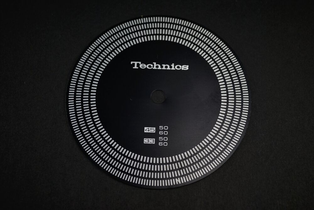 Technics Strobe disc Stroboscope