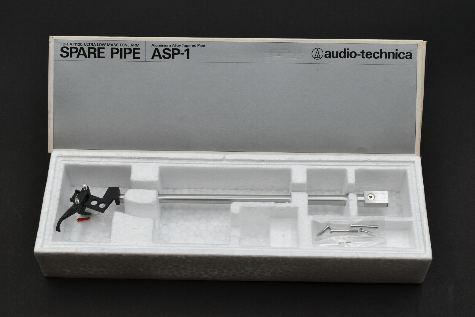 MIB! Audio Technica ASP-1 (Sterling Silver Lead Wire) Pipe Tube Arm for AT-1100