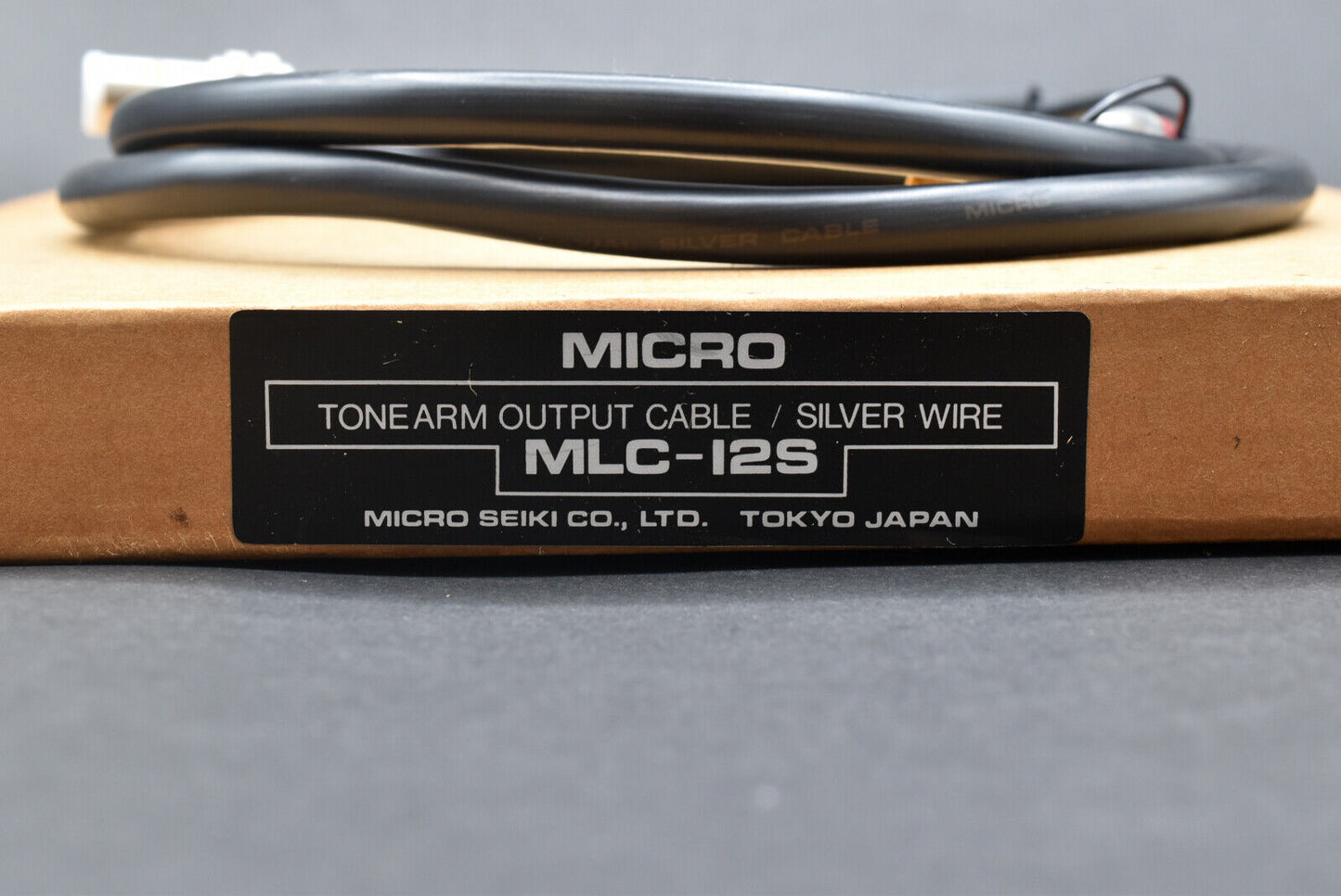 MICRO MLC-12S Tonearm Cable **Silver Wire** / Micro Seiki