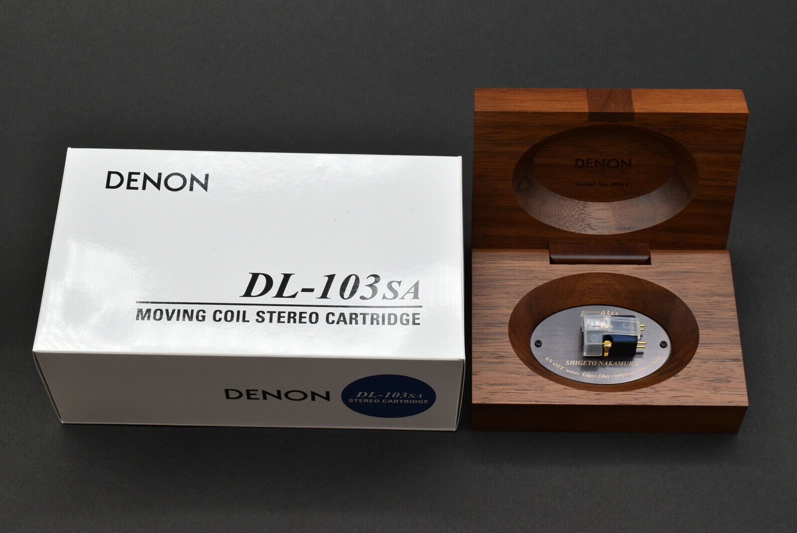 DENON DL-103SA MC Cartridge **6N OFC Wires / Glass Fiber Composite Epoxy Body**