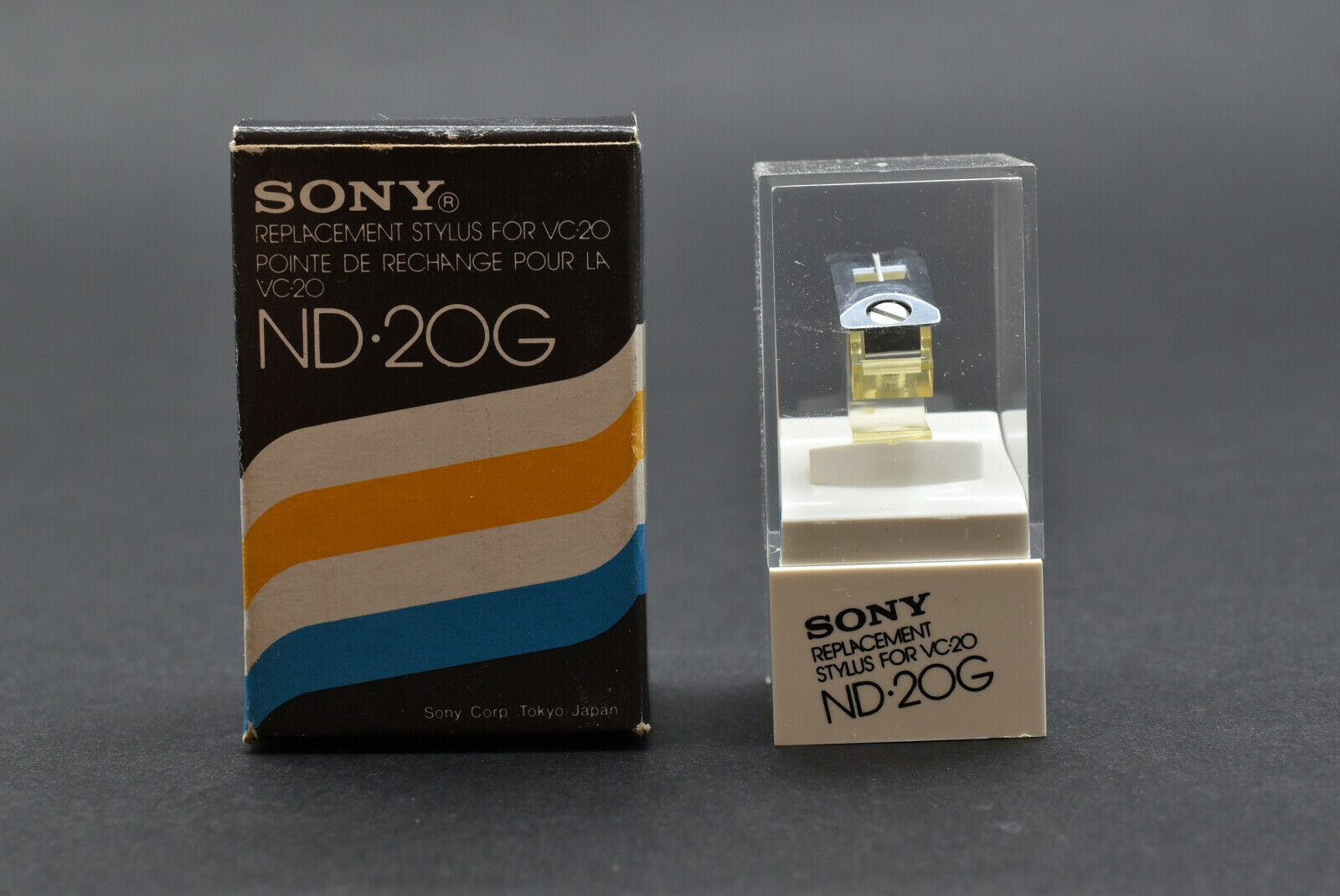 NOS! SONY ND-20G Original Stylus Needle for VC-20 MC Cartridge